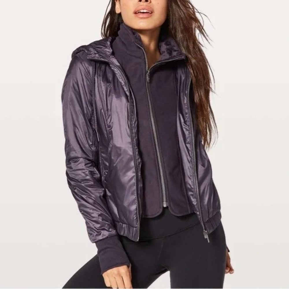 Lululemon Scuba Hoodie *Glyde Color Boysenberry Size 4